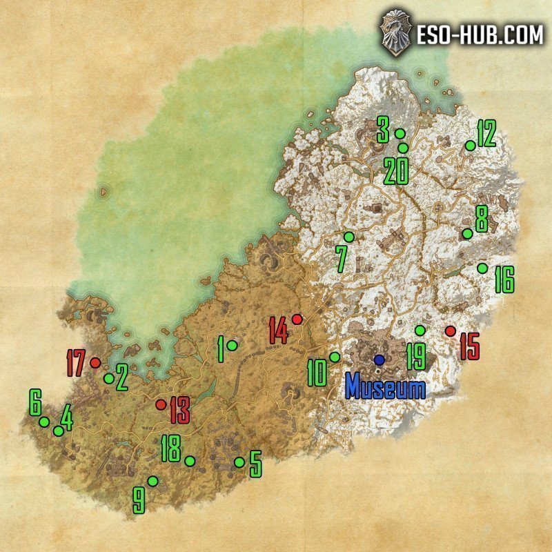 Wrothgar Map Eso