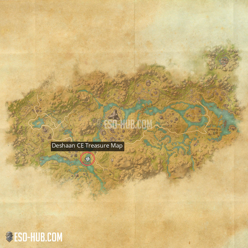 Deshaan Ce Treasure Map Eso Hub Elder Scrolls Online