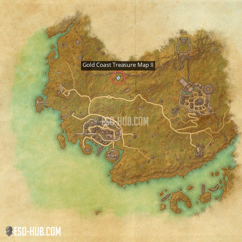 Gold Coast Treasure Map Ii Eso Hub Elder Scrolls Online