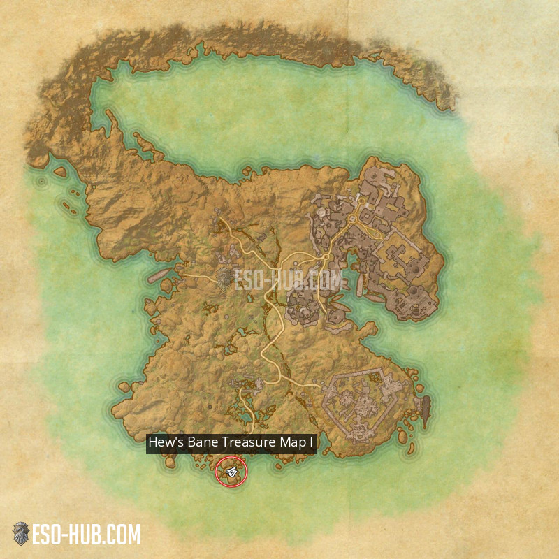 Hew S Bane Treasure Map I Eso Hub Elder Scrolls Online