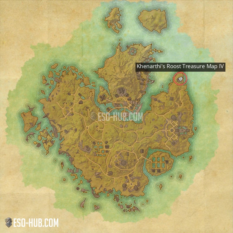 Khenarthi S Roost Treasure Map IV ESO Hub Elder Scrolls Online