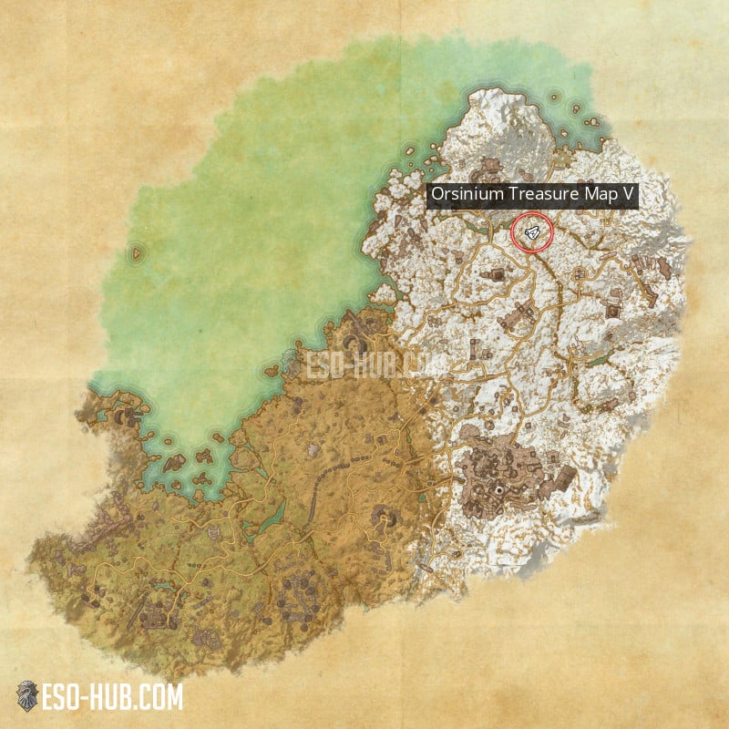 Orsinium Treasure Map V Eso Hub Elder Scrolls Online