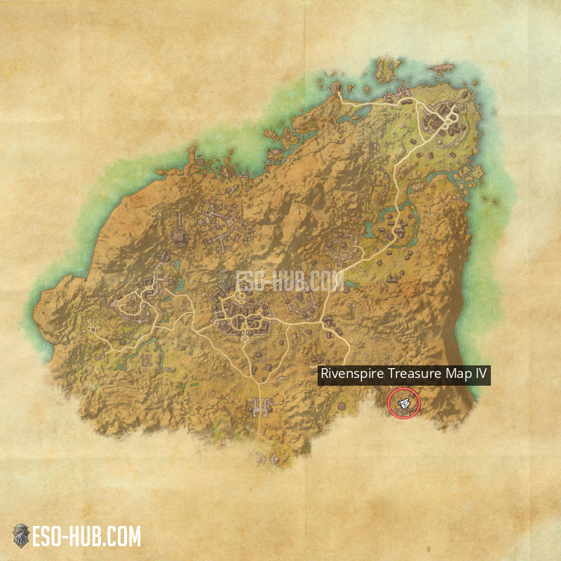 Rivenspire Treasure Map IV ESO Hub Elder Scrolls Online