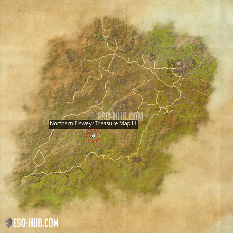 Northern Elsweyr Treasure Map Iii Eso Hub Elder Scrolls Online