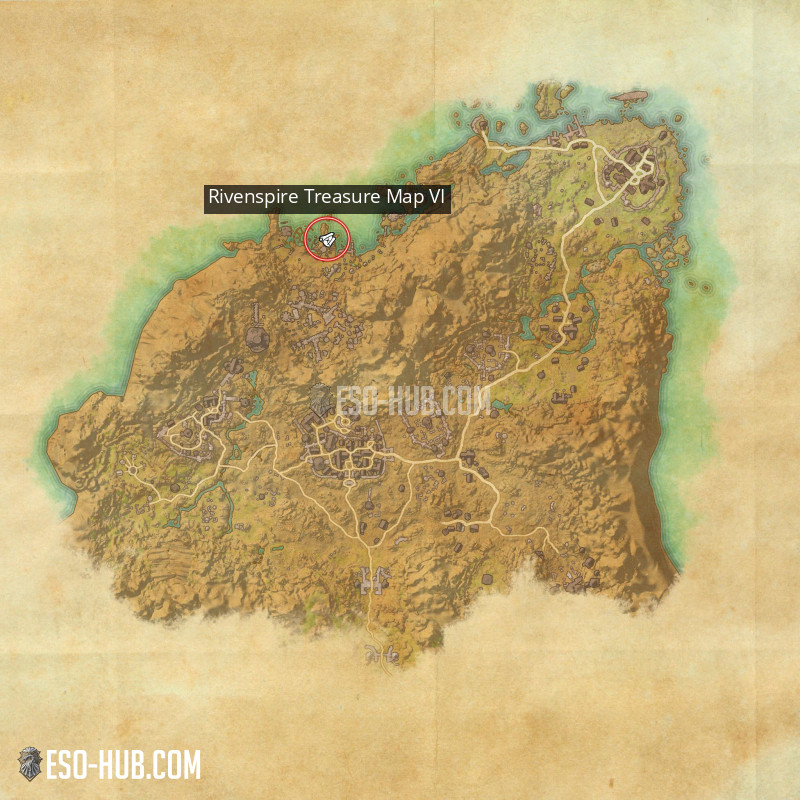 Rivenspire Treasure Map Vi Eso Hub Elder Scrolls Online