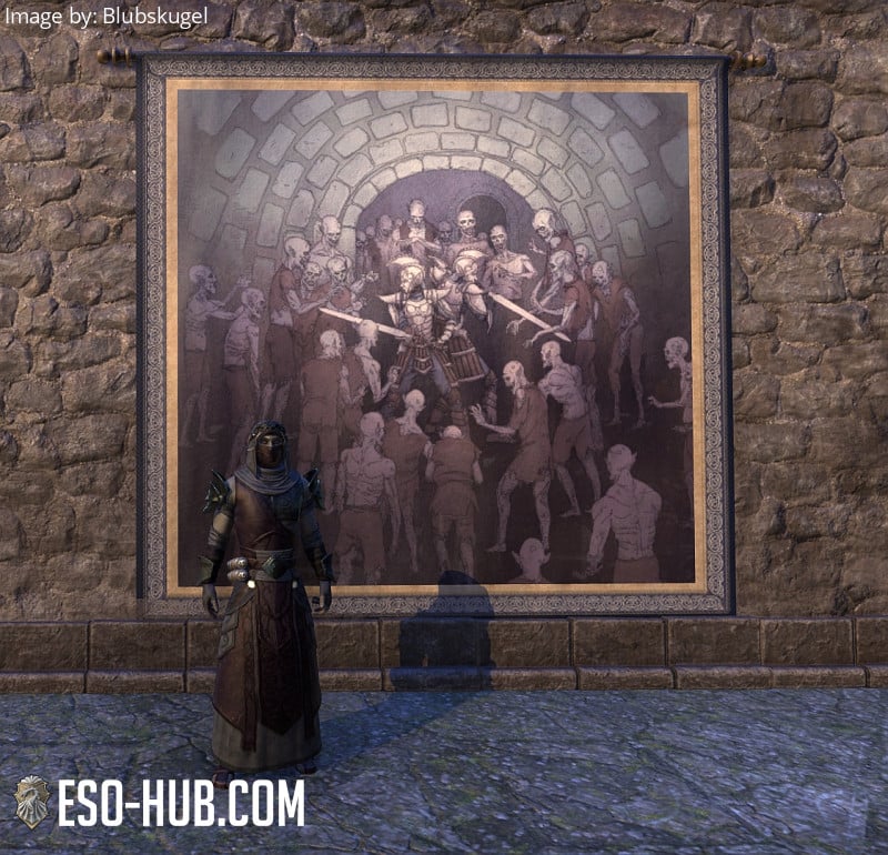 Hand Of Almalexia Tapestry Large Eso Hub Elder Scrolls Online