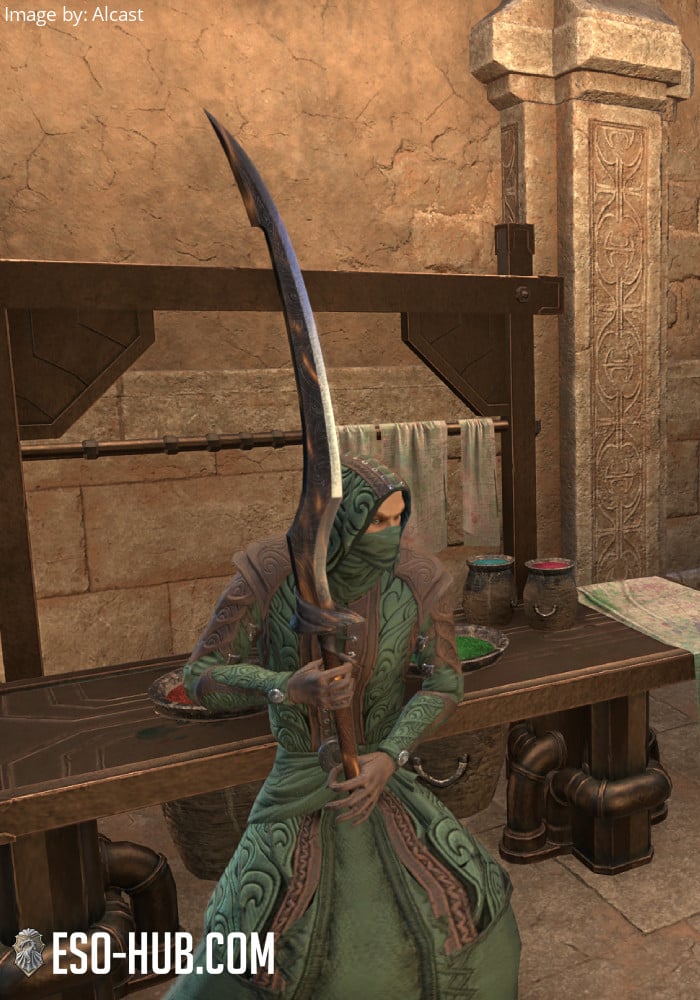 Mandoble De La Guardia De Abah Eso Hub Elder Scrolls Online