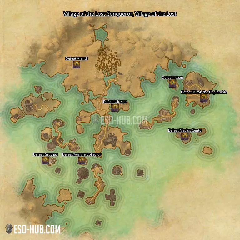 Village of the Lost Conqueror in Village of the Lost map