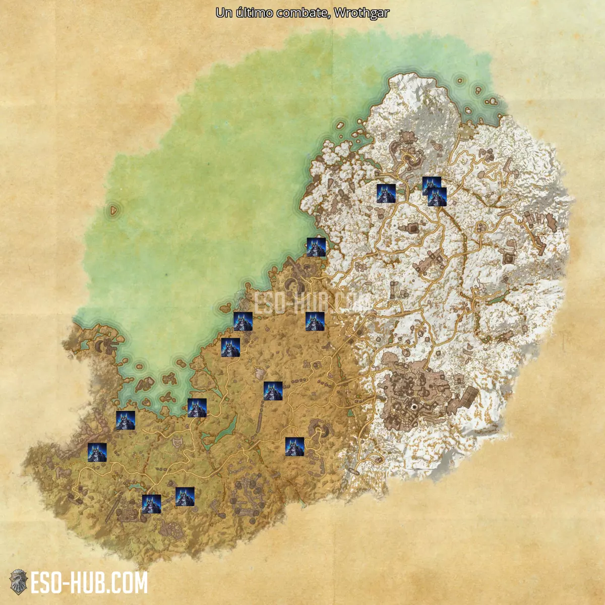 Un último combate en Wrothgar mapa