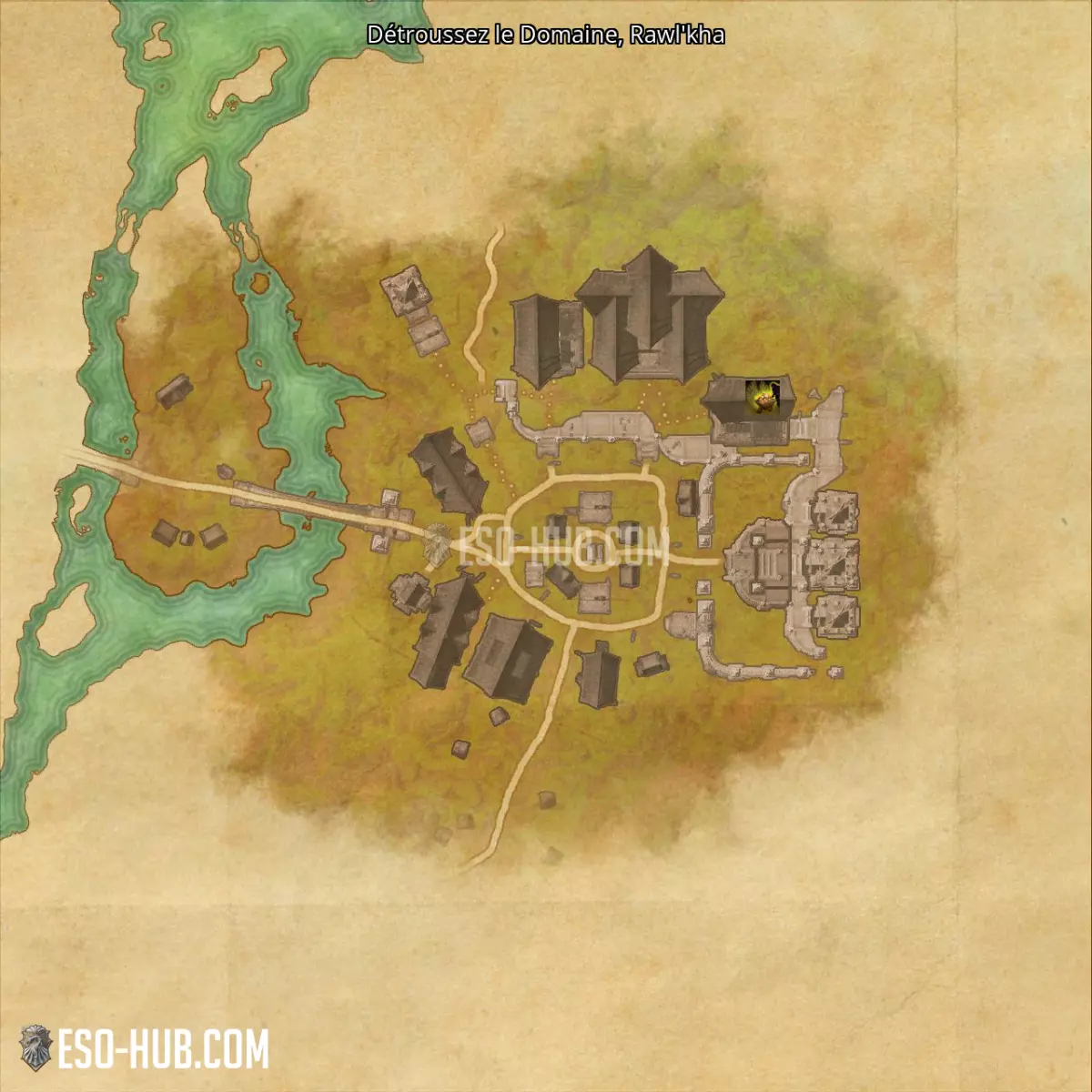 Détroussez le Domaine dans Rawl'kha carte