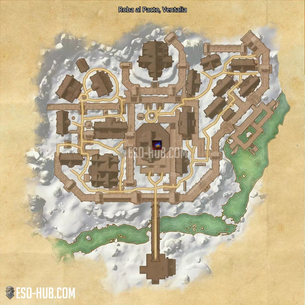Roba al Pacto en Ventalia mapa
