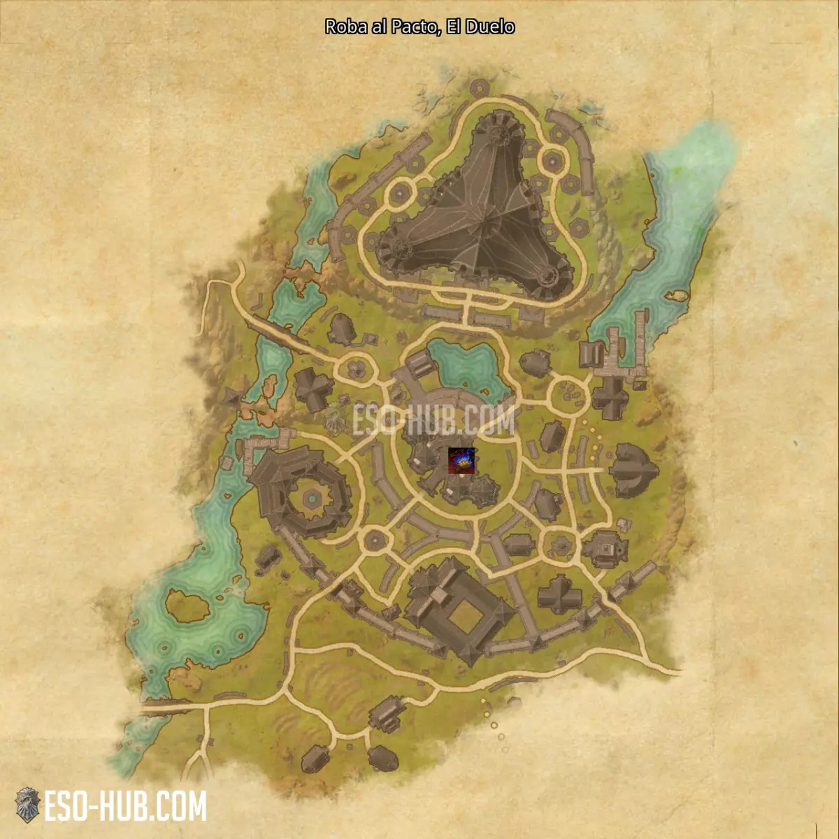 Roba al Pacto en El Duelo mapa