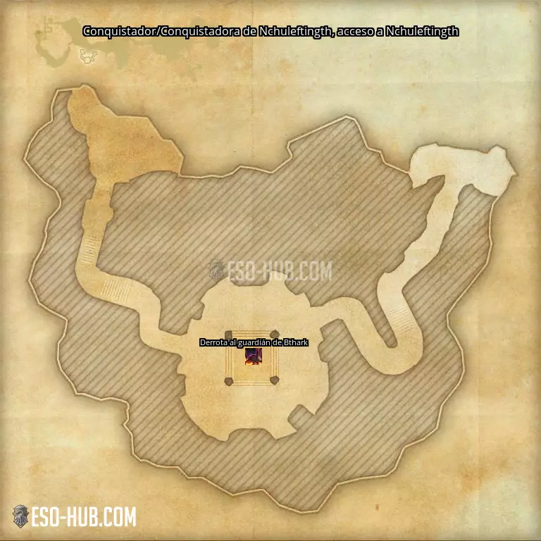 Conquistador/Conquistadora de Nchuleftingth en acceso a Nchuleftingth mapa