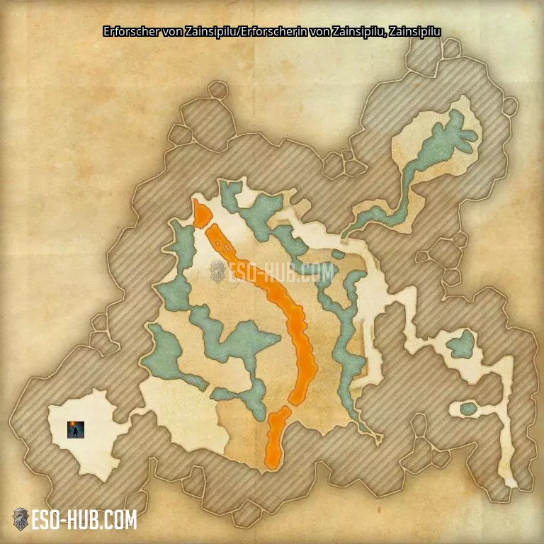 Erforscher von Zainsipilu/Erforscherin von Zainsipilu in Zainsipilu Karte