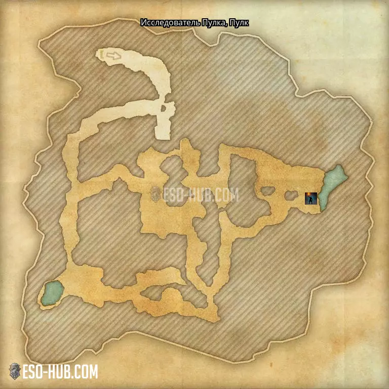 Исследователь Пулка в Пулк карта