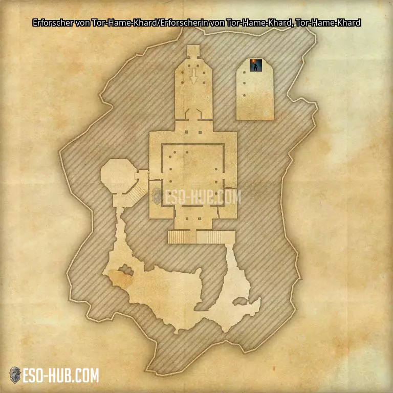 Erforscher von Tor-Hame-Khard/Erforscherin von Tor-Hame-Khard in Tor-Hame-Khard Karte