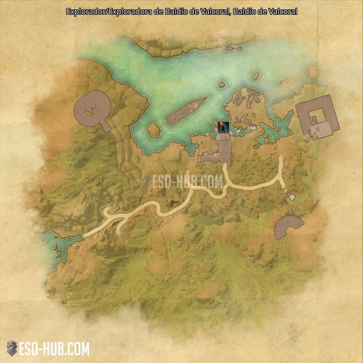 Explorador/Exploradora de Baldío de Valcoral en Baldío de Valcoral mapa