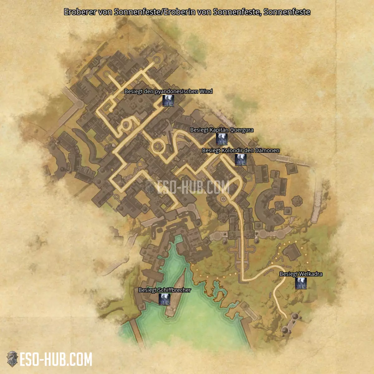 Eroberer von Sonnenfeste/Eroberin von Sonnenfeste in Sonnenfeste Karte