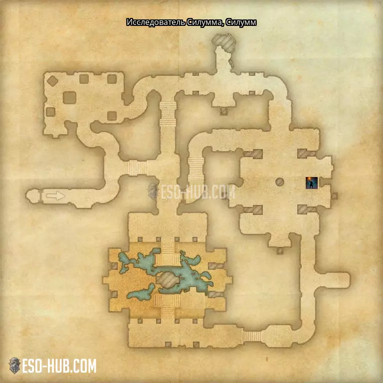 Исследователь Силумма в Силумм карта