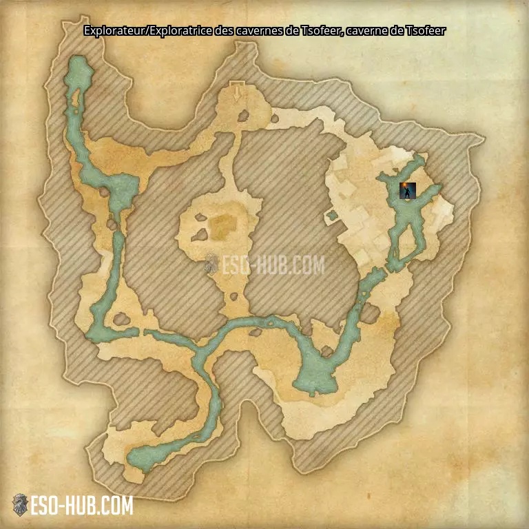 Explorateur/Exploratrice des cavernes de Tsofeer dans caverne de Tsofeer carte