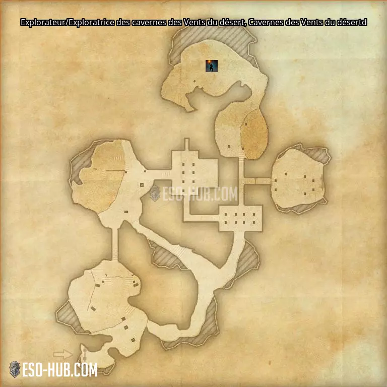 Explorateur/Exploratrice des cavernes des Vents du désert dans Cavernes des Vents du désertd carte