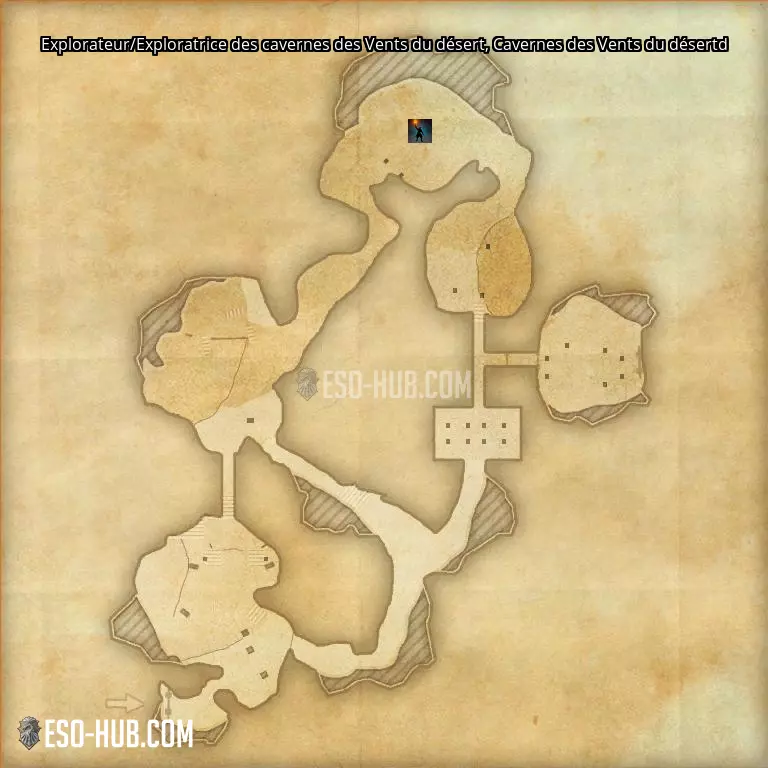 Explorateur/Exploratrice des cavernes des Vents du désert dans Cavernes des Vents du désertd carte