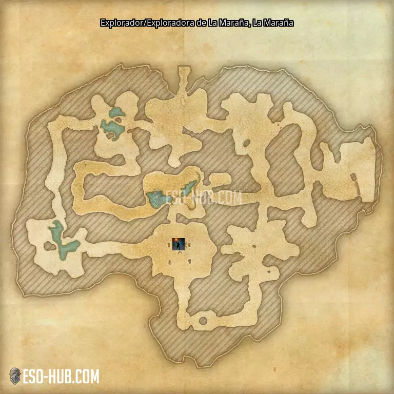 Explorador/Exploradora de La Maraña en La Maraña mapa