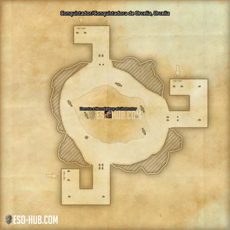 Conquistador/Conquistadora de Orcelia en Orcelia mapa
