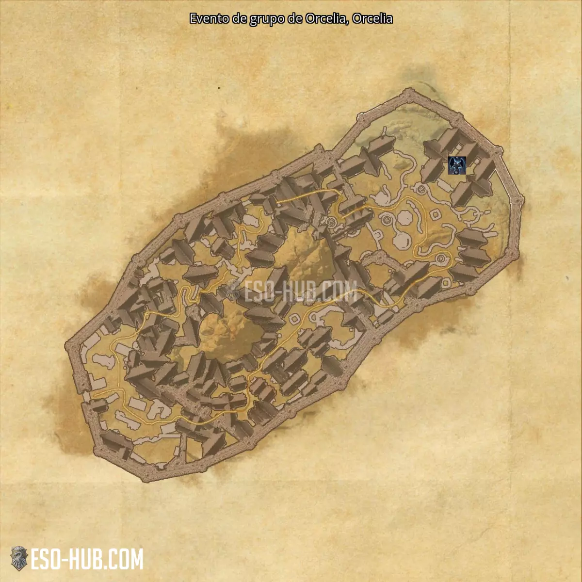 Evento de grupo de Orcelia en Orcelia mapa