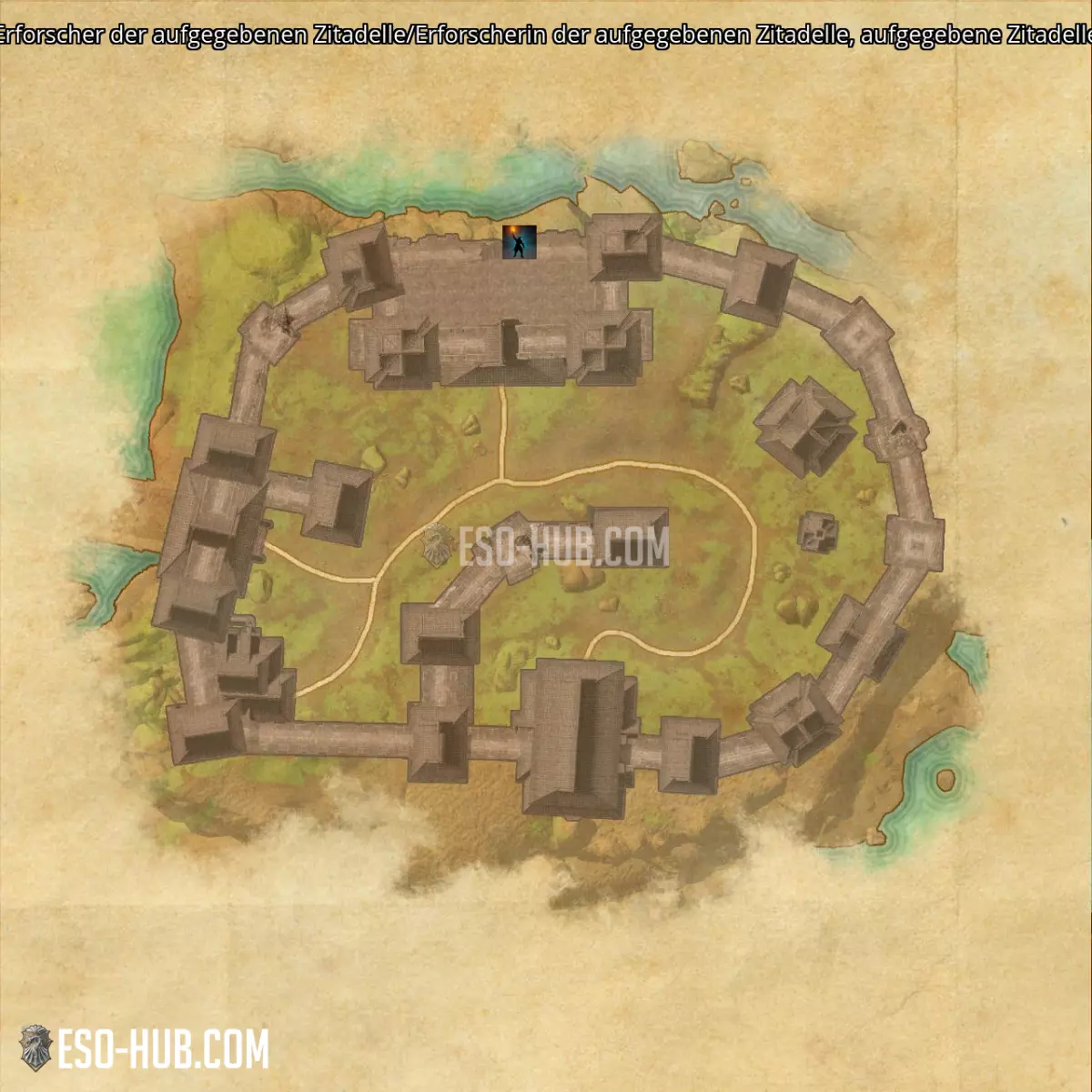 Erforscher der aufgegebenen Zitadelle/Erforscherin der aufgegebenen Zitadelle in aufgegebene Zitadelle Karte