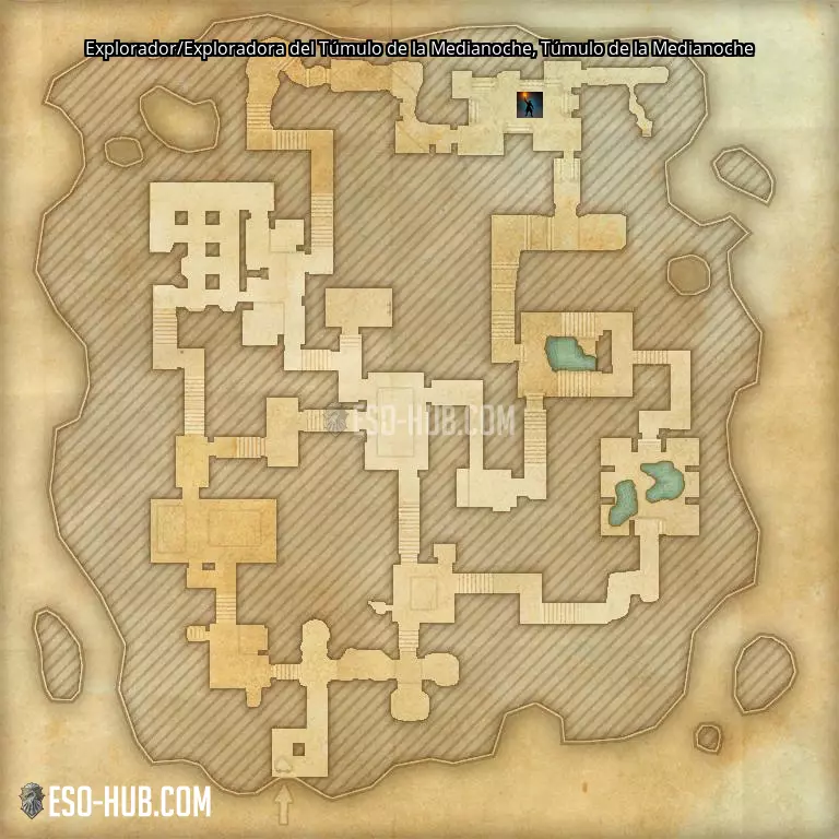 Explorador/Exploradora del Túmulo de la Medianoche en Túmulo de la Medianoche mapa