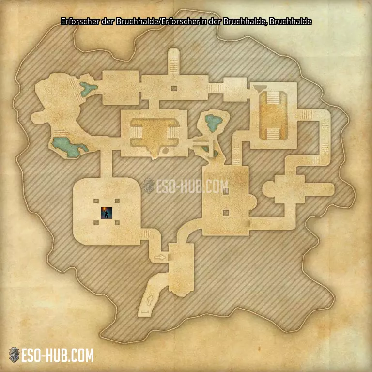 Erforscher der Bruchhalde/Erforscherin der Bruchhalde in Bruchhalde Karte