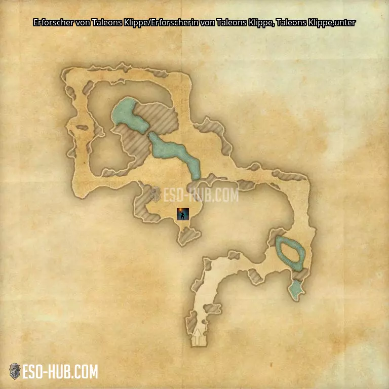 Erforscher von Taleons Klippe/Erforscherin von Taleons Klippe in Taleons Klippe,unter Karte