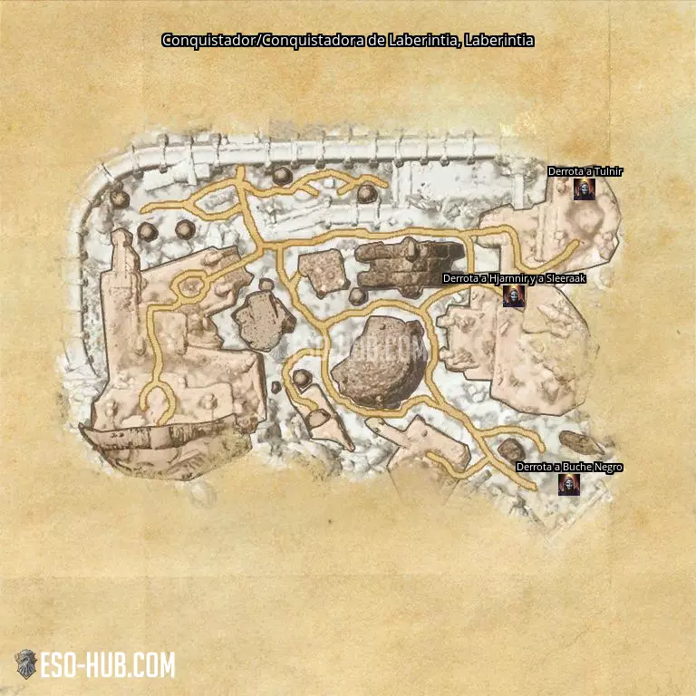 Conquistador/Conquistadora de Laberintia en Laberintia mapa