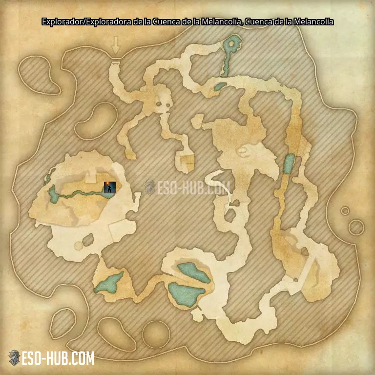Explorador/Exploradora de la Cuenca de la Melancolía en Cuenca de la Melancolía mapa