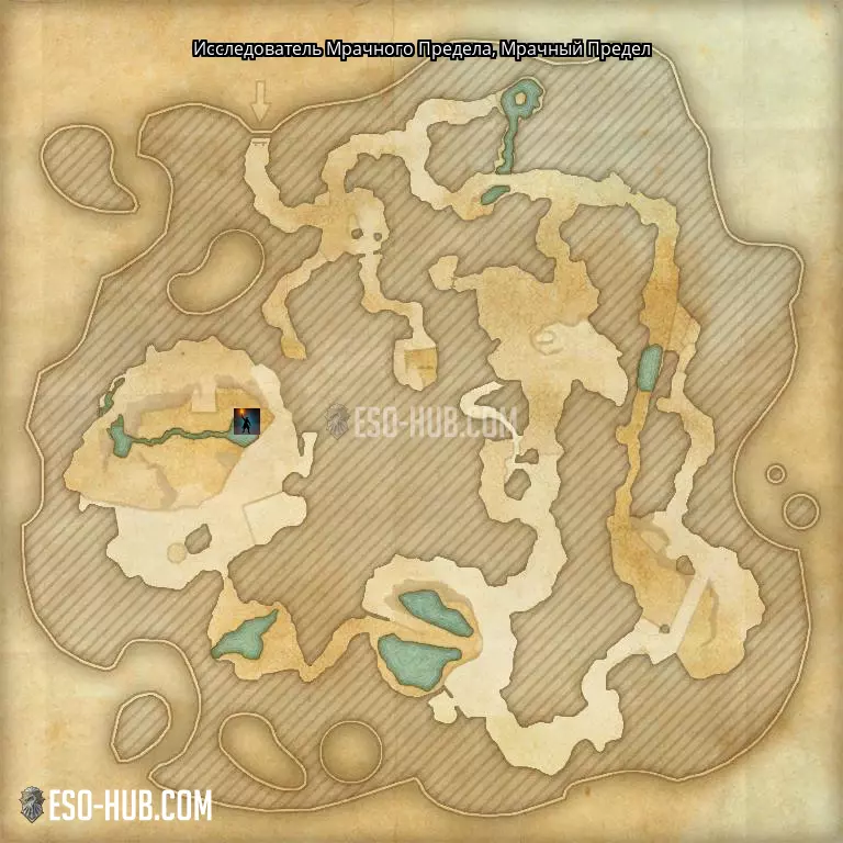 Исследователь Мрачного Предела в Мрачный Предел карта