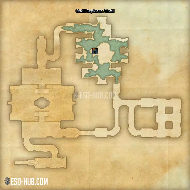 Ondil Explorer in Ondil map