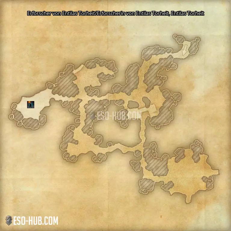 Erforscher von Entilas Torheit/Erforscherin von Entilas Torheit in Entilas Torheit Karte