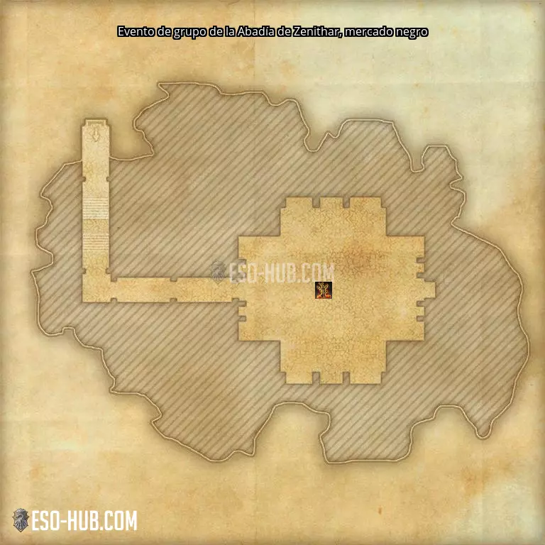 Evento de grupo de la Abadía de Zenithar en mercado negro mapa