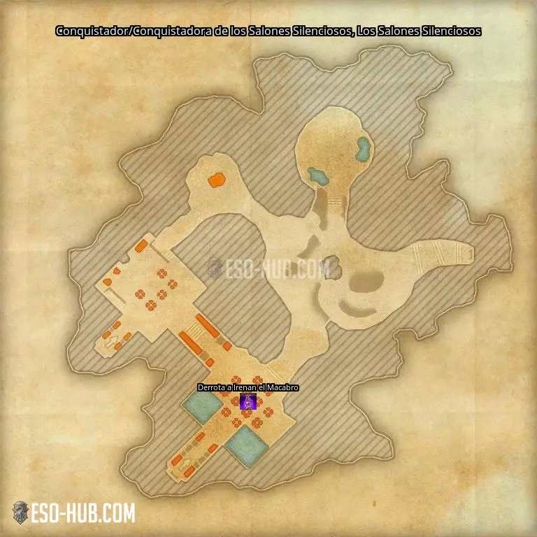 Conquistador/Conquistadora de los Salones Silenciosos en Los Salones Silenciosos mapa