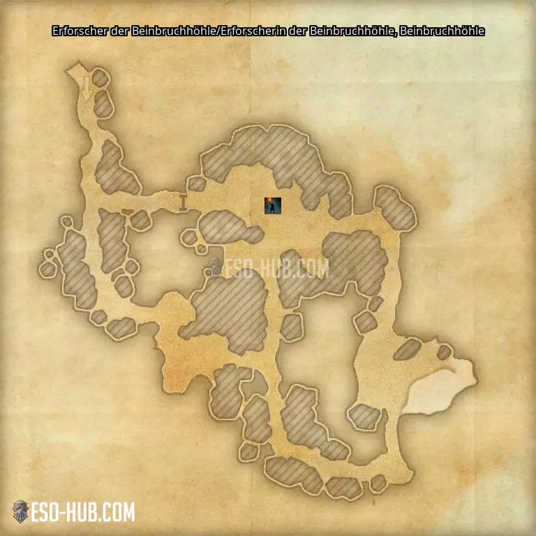 Erforscher der Beinbruchhöhle/Erforscherin der Beinbruchhöhle in Beinbruchhöhle Karte
