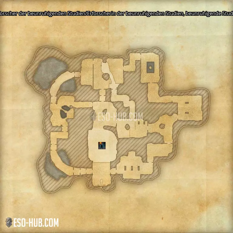 Erforscher der beunruhigenden Studien/Erforscherin der beunruhigenden Studien in beunruhigende Studien Karte