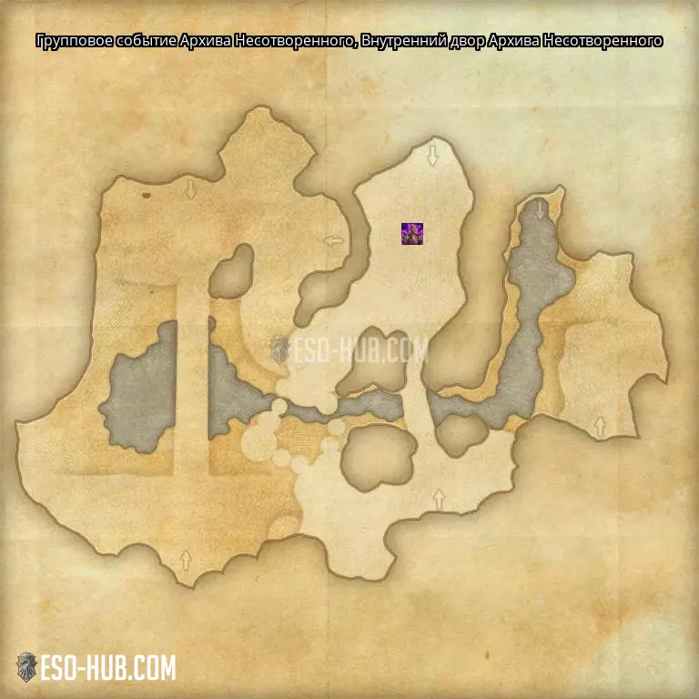 Групповое событие Архива Несотворенного в Внутренний двор Архива Несотворенного карта