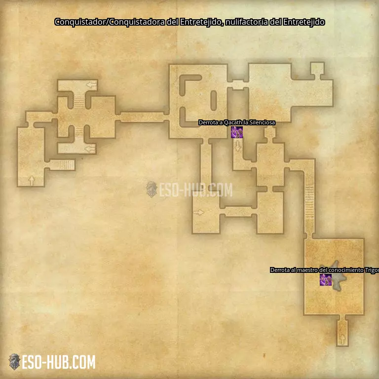Conquistador/Conquistadora del Entretejido en nulifactoría del Entretejido mapa
