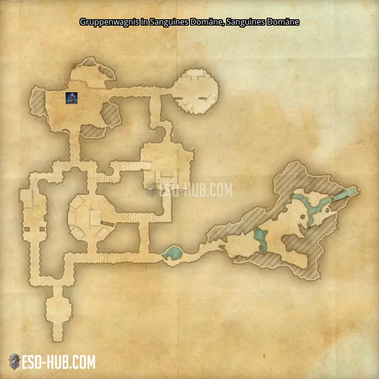 Gruppenwagnis in Sanguines Domäne in Sanguines Domäne Karte