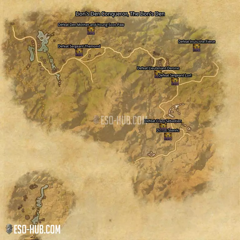 Lion's Den Conqueror in The Lion's Den map