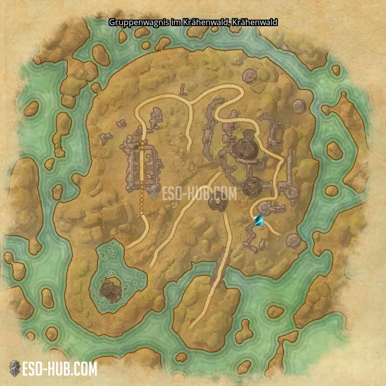Gruppenwagnis im Krähenwald in Krähenwald Karte