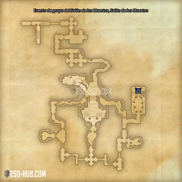 Evento de grupo del Salón de los Muertos en Salón de los Muertos mapa
