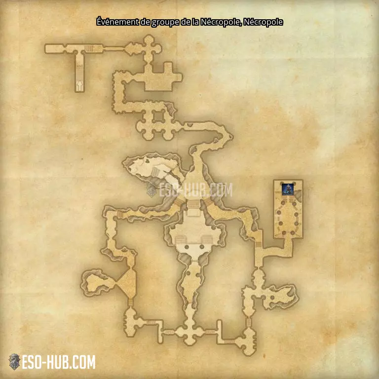 Événement de groupe de la Nécropole dans Nécropole carte