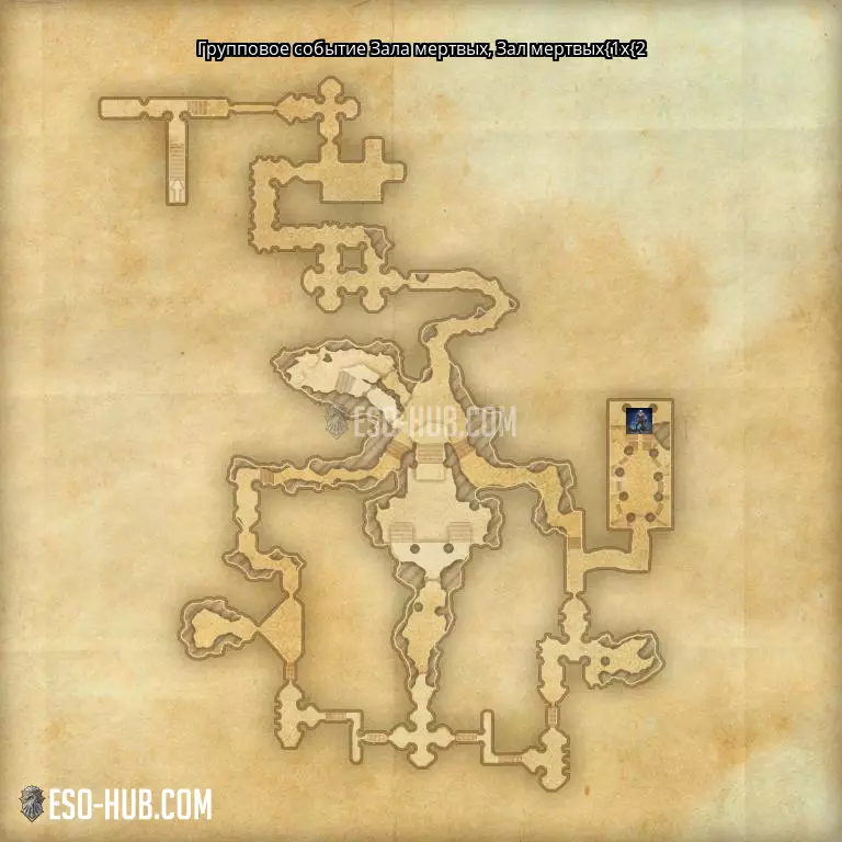 Групповое событие Зала мертвых в Зал мертвых{1x{2 карта